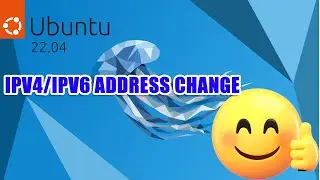 How to change IPv4/IPv6 in ubuntu 22.04 LTS