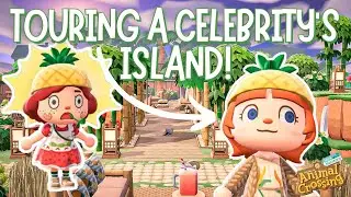 Touring LOTUS REEF! Lex's Tropical Island Tour! | 2024 | Animal Crossing New Horizons | ACNH