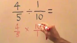 Division of Fractions Part 1