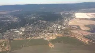 Silicon Valley from the Air, Landing at SFO