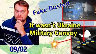 Update from Ukraine | Good News! Ruzzian Fake Uncovered. Ukrainian Military Convoy wasn't hit