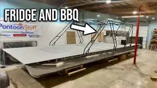 Building My Dream Yacht From Scratch Pt 15 - BBQ AND FRIDGE!!