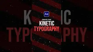 Create Kinetic Typography in After Effects #tutorial