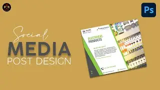 Social Media Post Graphic Design | Post Design In Photoshop | Adobe Photoshop Tutorial