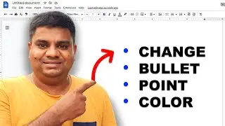 How to Change Bullet Color In Google Docs