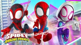 Marvel Spidey and Amazing Friends: Swing into Action Full Game💕Disney Junior Games