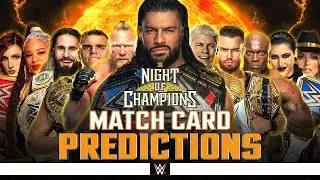 WWE Night of Champions 2023 - Card Predictions