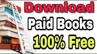Download ALL PAID BOOKS for FREE | How to download PAID BOOKS for free | latest trick 2019