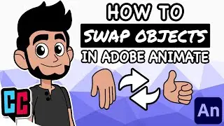 How to Swap and Animate Hands in Adobe Animate | Tutorial