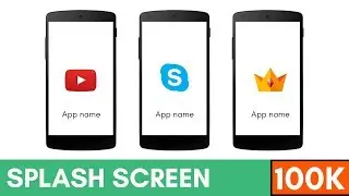 How to Create Welcome Screen (Splash Screen) in Android Studio