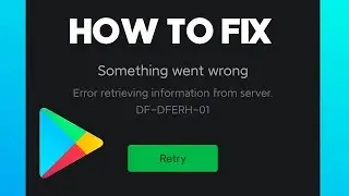 How To Fix Something Went Wrong Error. Try Again - Google Play store Error Android Phone 2022