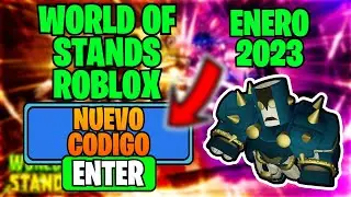 *2023* ¡TODOS LOS CÓDIGOS DE WORLD OF STANDS ROBLOX! FUNCIONANDO DICIEMBRE 2023 | ROBLOX CÓDIGOS