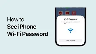 How to see and share iPhone Wi-Fi password