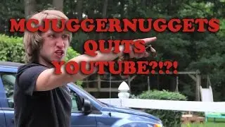 MCJUGGERNUGETS QUITS YOUTUBE!!! Psycho videos are fake!