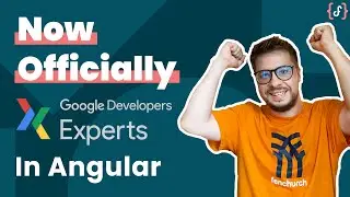 I am a Google Developer Expert in Angular 🎉