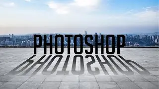 Text Shadow in Photoshop | long shadow text effect