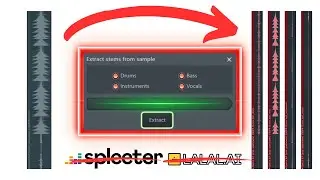 Extract vocal and instruments from any audio in Fl Studio 21.2 or higher