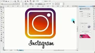 Tutorial Membuat Logo dengan CorelDRAW X4 | Belajar CorelDRAW