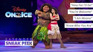 How Far I'll Go | You're Welcome | I Am Moana | Disney's Moana Live | Disney On Ice full performance