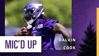 Dalvin Cook Micd Up During Minnesota Vikings OTAs