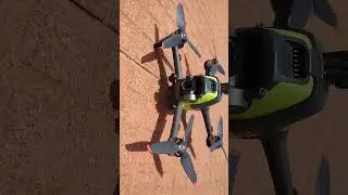 High Speed DJI FPV Drone close view