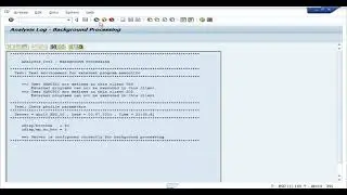 Batch Job groups in SAP