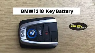 BMW i3 i8 Key Battery HOW TO Change