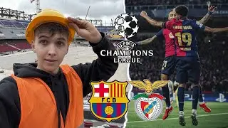 BARCELONA - BENFICA | REACHING THE 1/4 OF THE CHAMPIONS LEAGUE ❤️‍🔥 | ENGLISH SUBTITLES 🇬🇧