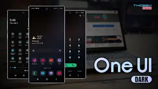 One UI Dark Full Theme | Samsung Android P & Q Theme