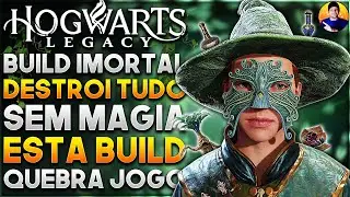 Hogwarts Legacy Build IMORTAL DESTRÓI Tudo sem usar Magia | Esta Build Quebra o Jogo