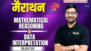 Mathematical Reasoning and DI | JUNE-2024 | Paper I | NTA UGC NET/SET | AKJ Academy | Rajive Sir