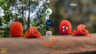 Creative mobile photo editing tutorial | PhotoStudio App | Lightroom Mobile | Background blur