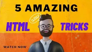 5 amazing HTML tricks 😯💻 #shorts #html