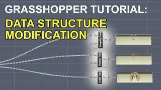 Grasshopper 3D Tutorial: Essential Data Structure & Modification (Updated)