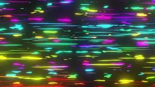 Colorful Neon Abstract Animation - Video Background