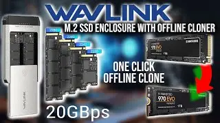 Wavlink M.2 Offline cloner #gadgets #ssd