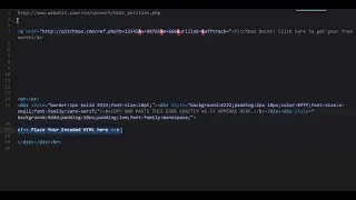 Embedding HTML for Copy & Paste in Pitchbox Email Templates
