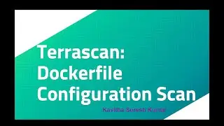 Terrascan: Dockerfile Configuration Scan