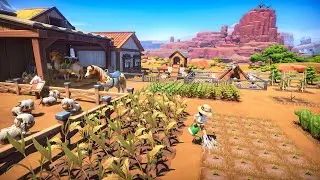 A farming life sim set in the scorching desert wasteland!🌵