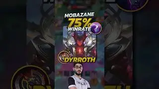 Mobazane 75% Winrate Dyrroth S33 Build! Mobile Legends #mobilelegends #mlbb #gaming