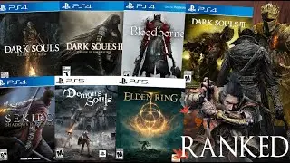 Ranking EVERY Soulsborne Game WORST TO BEST (Dark Souls, Sekiro, Bloodborne, Elden Ring)