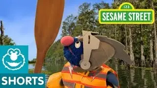 Sesame Street: Grover Helps Piggies Up Creek | Super Grover 2.0