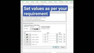 Show % progress data with Conditional formatting pie charts #shortfeed #excel #chart