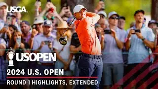 2024 U.S. Open Highlights: Round 1, Extended Action