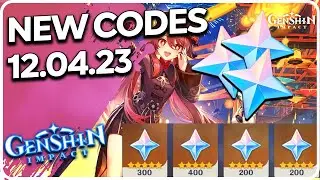 NEW CODES GENSHIN IMPACT REDEEM CODES APRIL 2023 FREE PRIMOGEMS