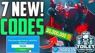 [EP-76 PART 2] *NEW* CODES⚠️TOILET TOWER DEFENSE ROBLOX CODES -TOILET TOWER DEFENSE CODES 2024