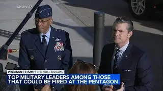 Joint Chiefs Chairman CQ Brown on list of Pentagon leaders to possibly be removed by Hegseth