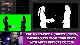 Get Started with After Effects | Replace a Green Screen Video Background