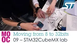 Moving from 8 to 32bit workshop - 9 STM32 application development using STM32CubeMX and LL libs