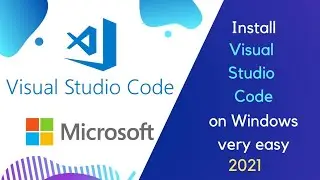 Download Visual Studio Code on Windows 10 (2021) | Code Editor|Easy way | @microsoft | (VS code)